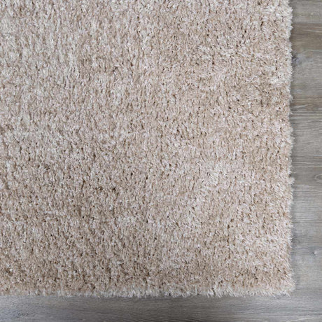 Siari Solid Oatmeal Shag Rug - Ornate Home