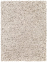 Siari Solid Oatmeal Shag Rug - Ornate Home