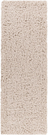 Siari Solid Oatmeal Shag Rug - Ornate Home