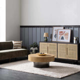 Siari Solid Oatmeal Shag Rug - Ornate Home