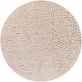 Siari Solid Oatmeal Shag Rug - Ornate Home