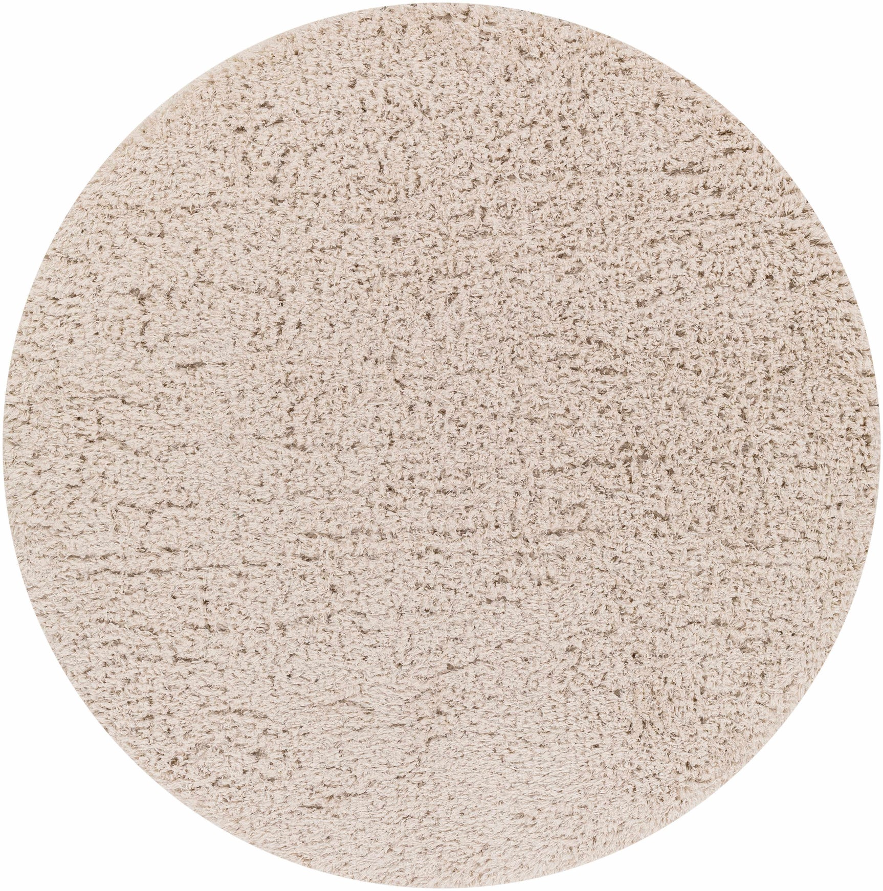 Siari Solid Oatmeal Shag Rug - Ornate Home