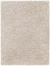 Siari Solid Oatmeal Shag Rug - Ornate Home