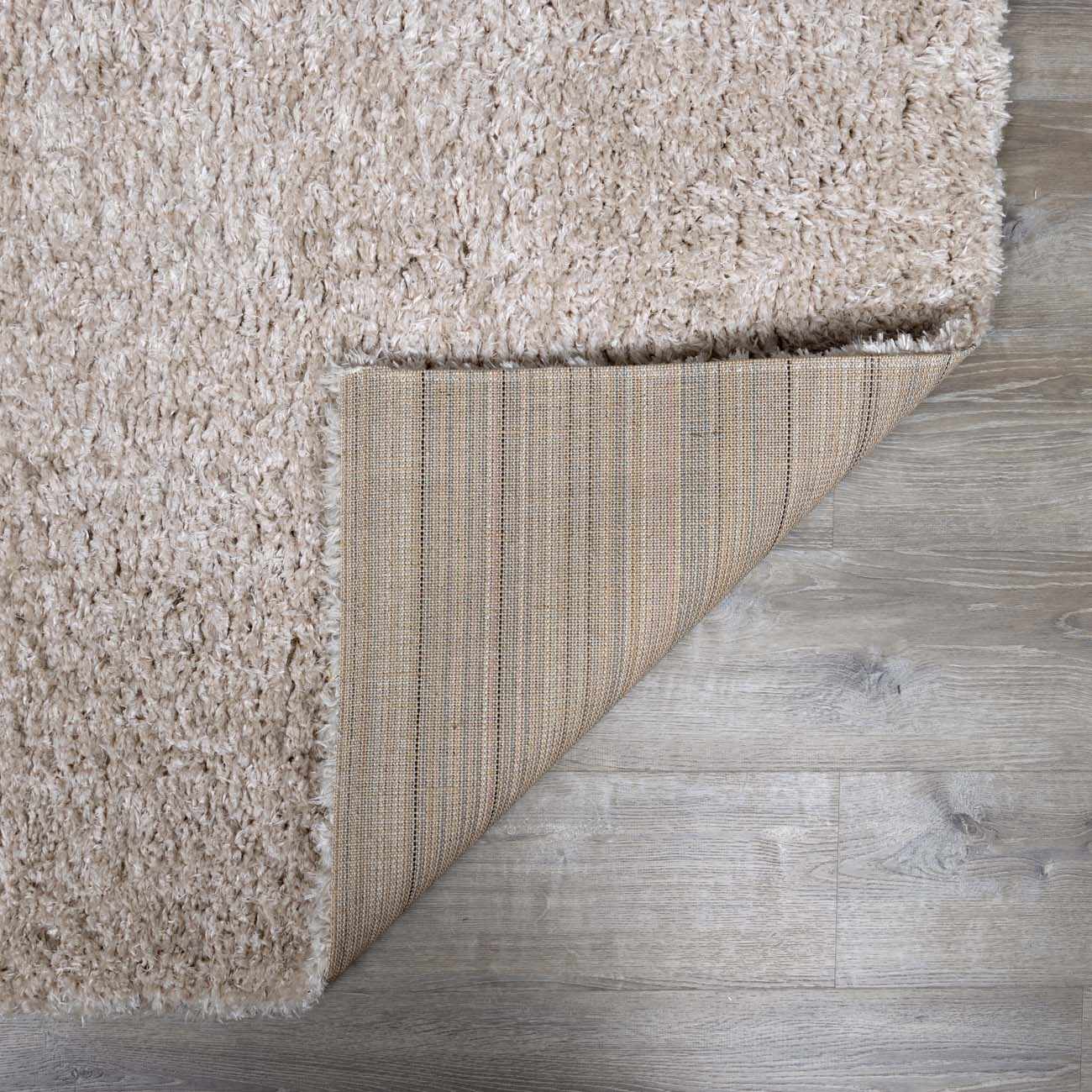 Siari Solid Oatmeal Shag Rug - Ornate Home