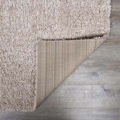 Siari Solid Oatmeal Shag Rug - Ornate Home