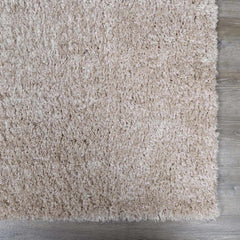 Siari Solid Oatmeal Shag Rug - Ornate Home