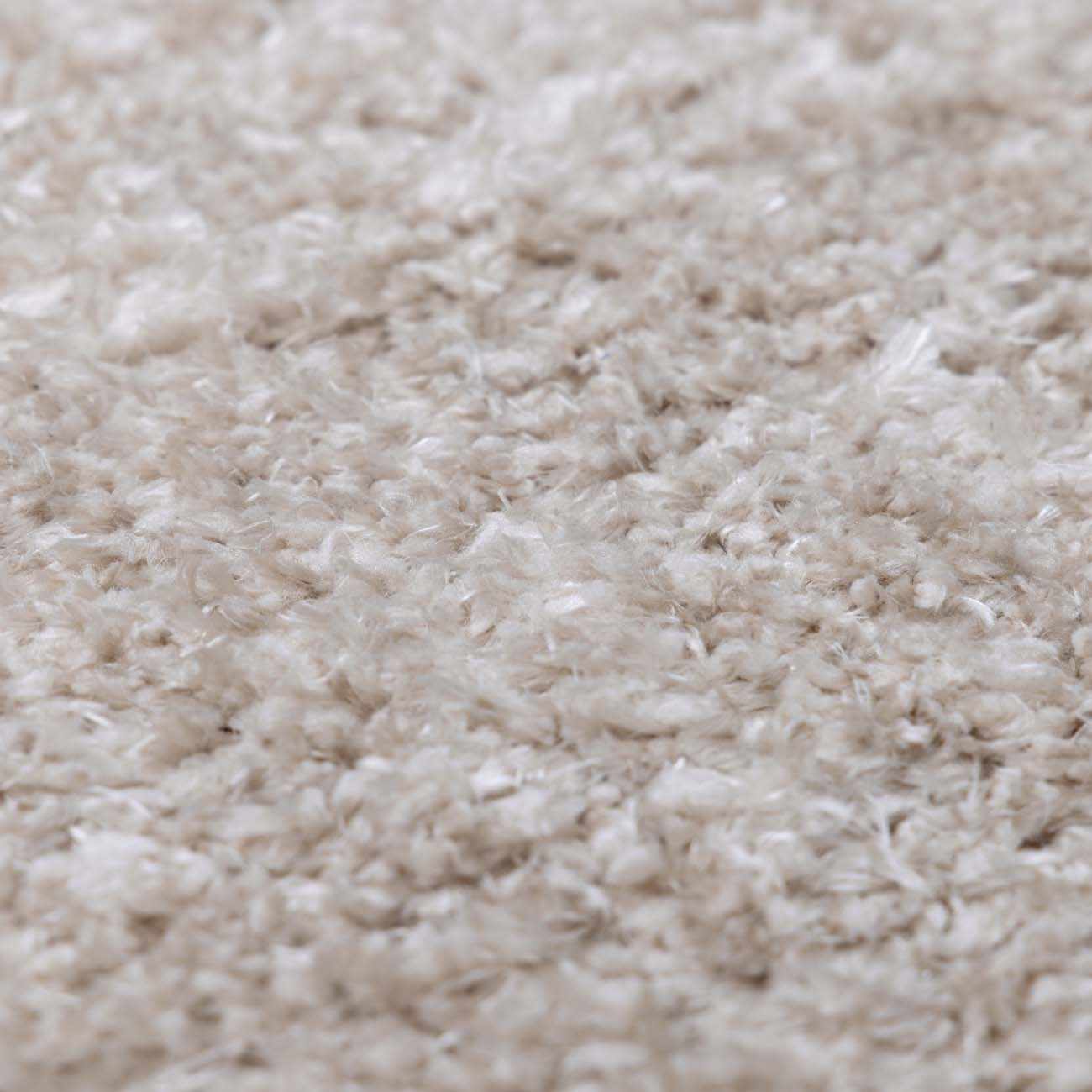 Siari Solid Oatmeal Shag Rug - Ornate Home