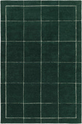 Siarl Green Checkered Area Rug - Ornate Home
