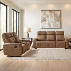 Side Kick Simba Saddle 2-Piece Living Room Set - Ornate Home