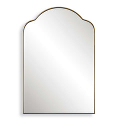 Sidney Brass Arch Mirror - Ornate Home