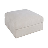Sidney Mica Ottoman w/ Performance Fabric - Ornate Home
