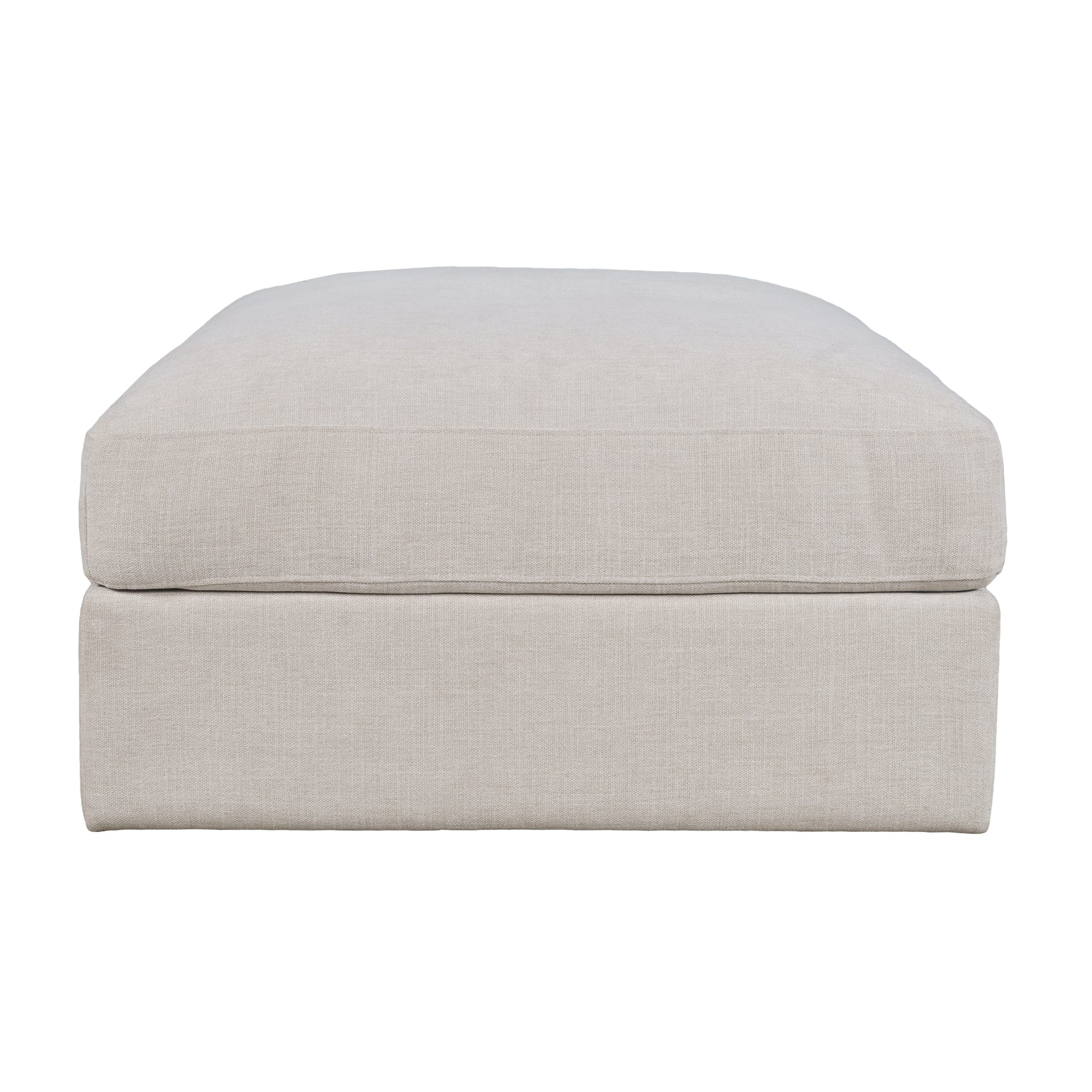 Sidney Mica Ottoman w/ Performance Fabric - Ornate Home