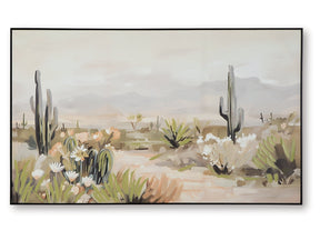 Sidworth Green/Beige/Gray Wall Art (Online Special Price) - Ornate Home