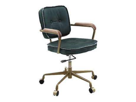 Siecross Emerald Green Office Chair - Ornate Home