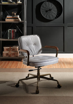 Siecross Vintage White Office Chair - Ornate Home