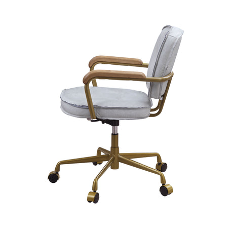 Siecross Vintage White Office Chair - Ornate Home