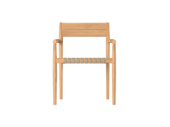 Siena Teak Taupe Beige Outdoor Woven Stacking Armchair (Set of 4) - Ornate Home