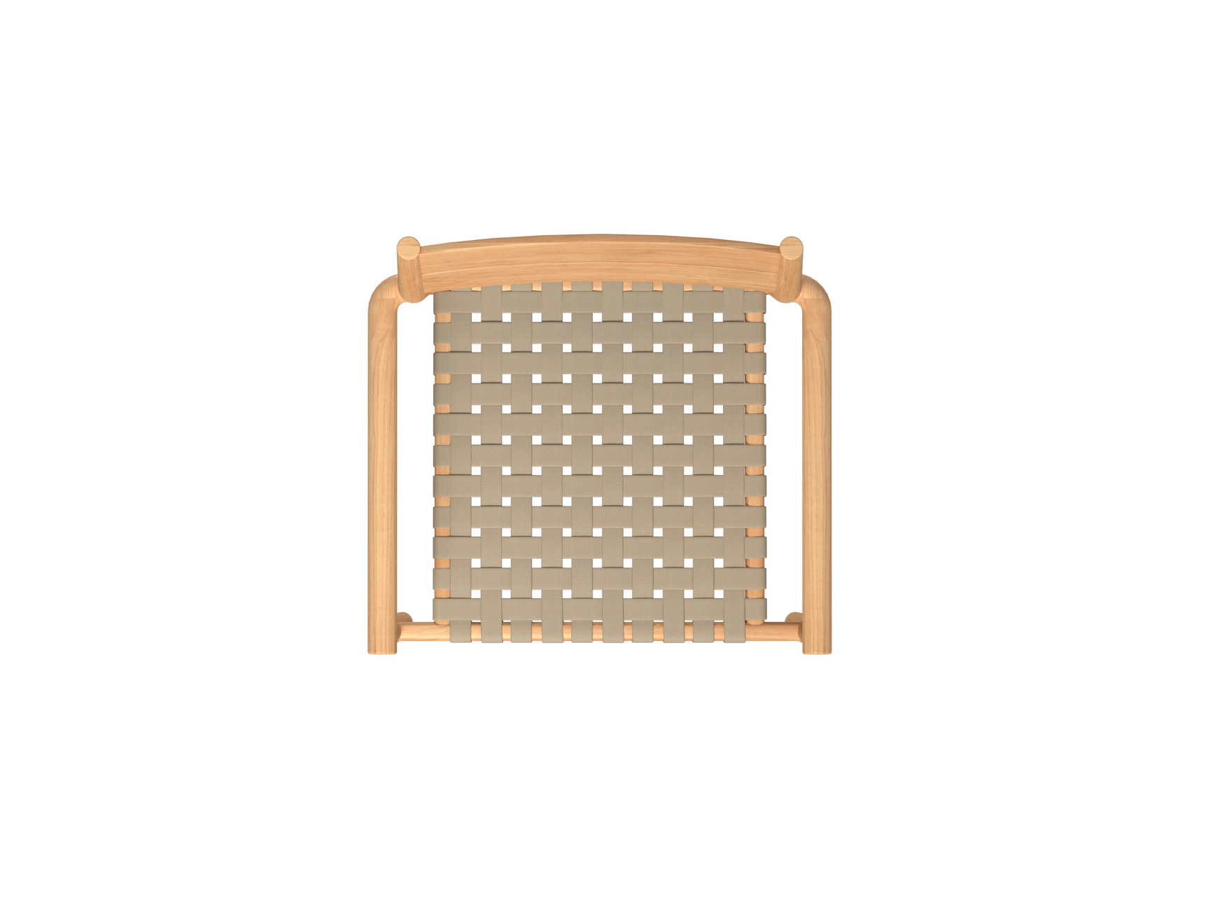 Siena Teak Taupe Beige Outdoor Woven Stacking Armchair (Set of 4) - Ornate Home