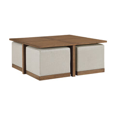 Sienna Brown Cocktail Table - Ornate Home