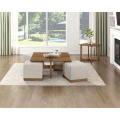 Sienna Brown End Table - Ornate Home