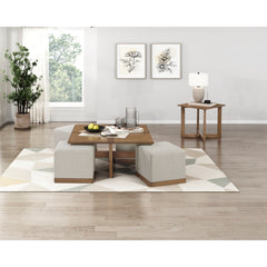 Sienna Brown End Table - Ornate Home