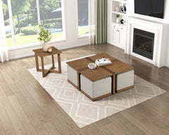 Sienna Brown End Table - Ornate Home