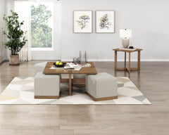 Sienna Brown End Table - Ornate Home