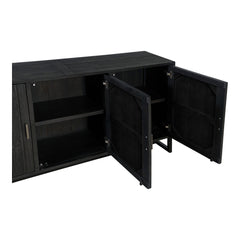 Sierra Black Sideboard - Ornate Home