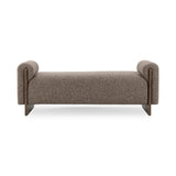 Sierra Bronzed Cocoa Accent Bench - Ornate Home