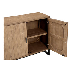 Sierra Natural 2 Door Cabinet - Ornate Home