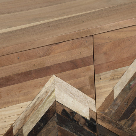 Sierra Nevada Brown Three-Door Sideboard - Ornate Home