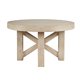 Sierrafina Almond 32 Round Cocktail Table - Ornate Home