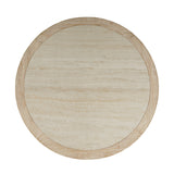 Sierrafina Almond 32 Round Cocktail Table - Ornate Home