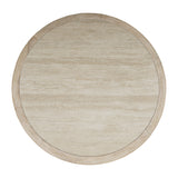 Sierrafina Almond 40 Round Coffee Table - Ornate Home