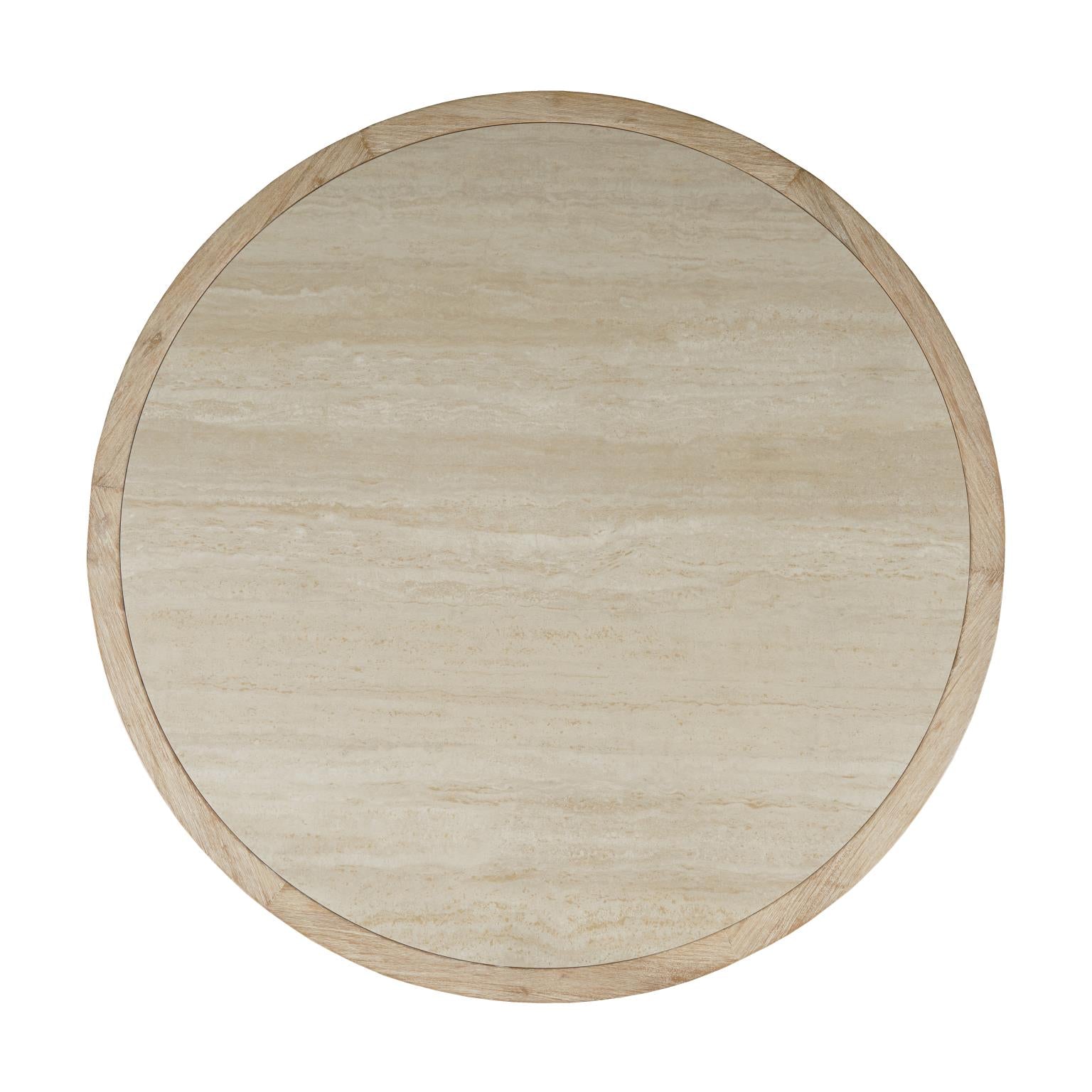 Sierrafina Almond 52 Round Dining Table - Ornate Home