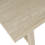Sierrafina Almond 72 Counter Dining Table - Ornate Home