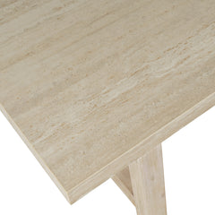 Sierrafina Almond 72 Counter Dining Table - Ornate Home