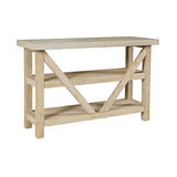 Sierrafina Almond Console Table - Ornate Home