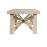 Sierrafina Almond Rectangular Cocktail Table - Ornate Home