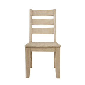 Sierrafina Almond Rung Back Chair (Set of 2) - Ornate Home