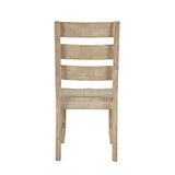 Sierrafina Almond Rung Back Chair (Set of 2) - Ornate Home