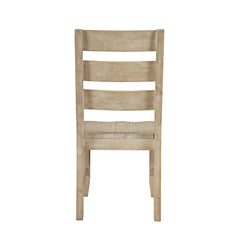 Sierrafina Almond Rung Back Chair (Set of 2) - Ornate Home