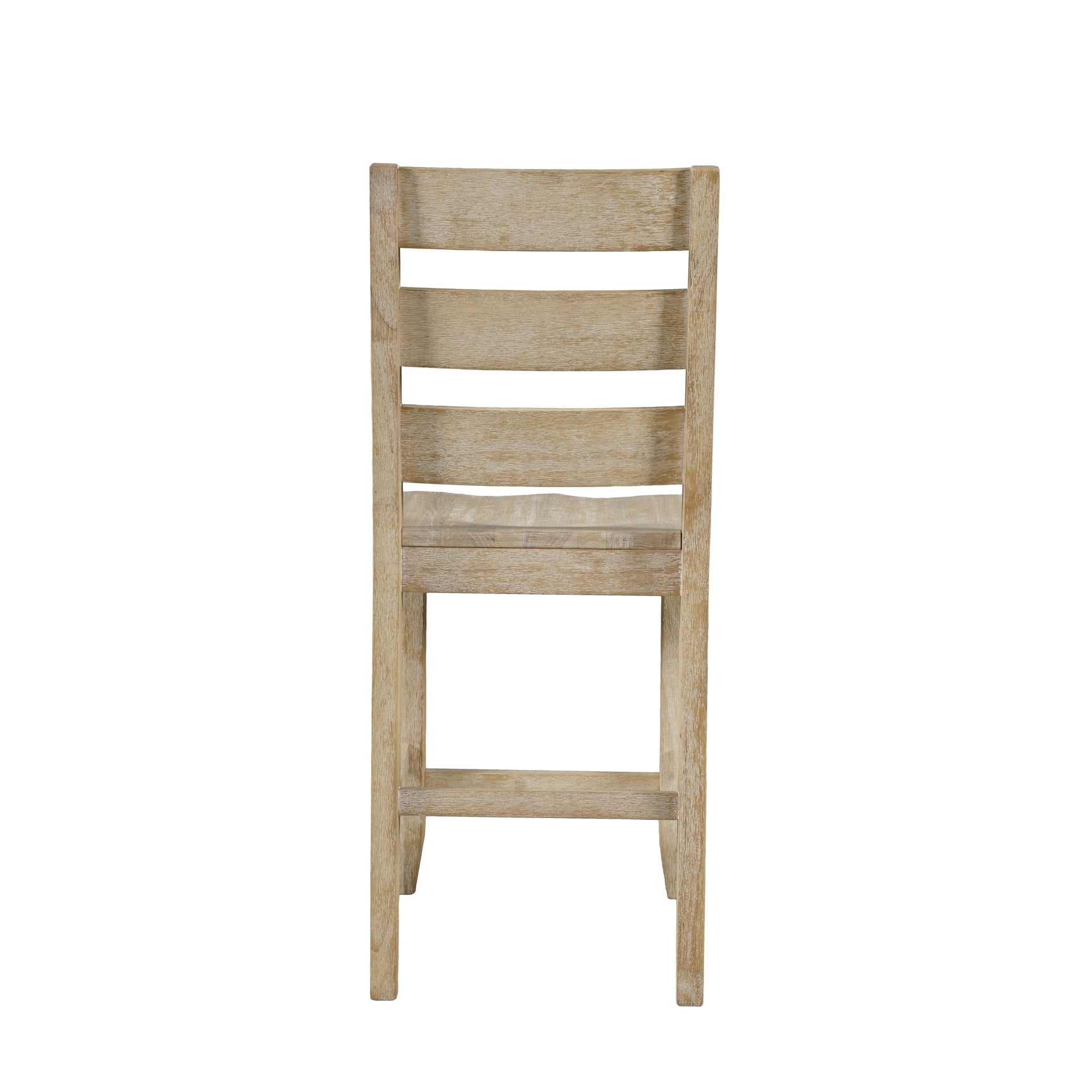 Sierrafina Almond Rung Back Counter Stool (Set of 2) - Ornate Home