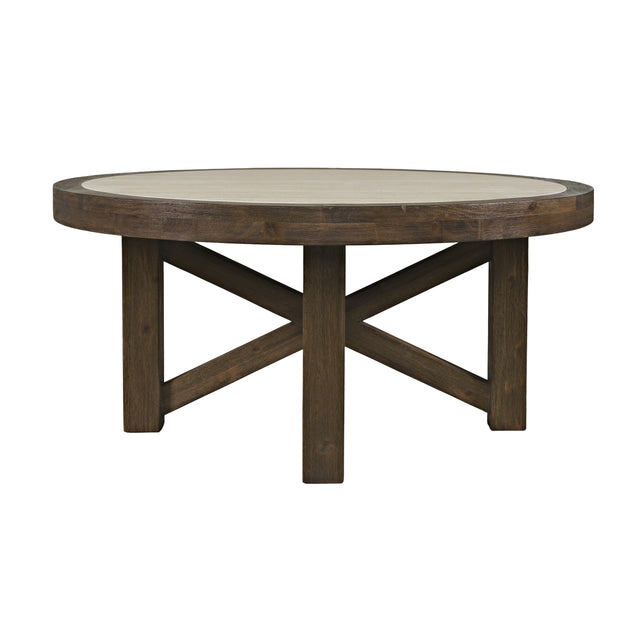 Sierrafina Cortado 40 Round Cocktail Table - Ornate Home