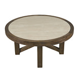 Sierrafina Cortado 40 Round Cocktail Table - Ornate Home