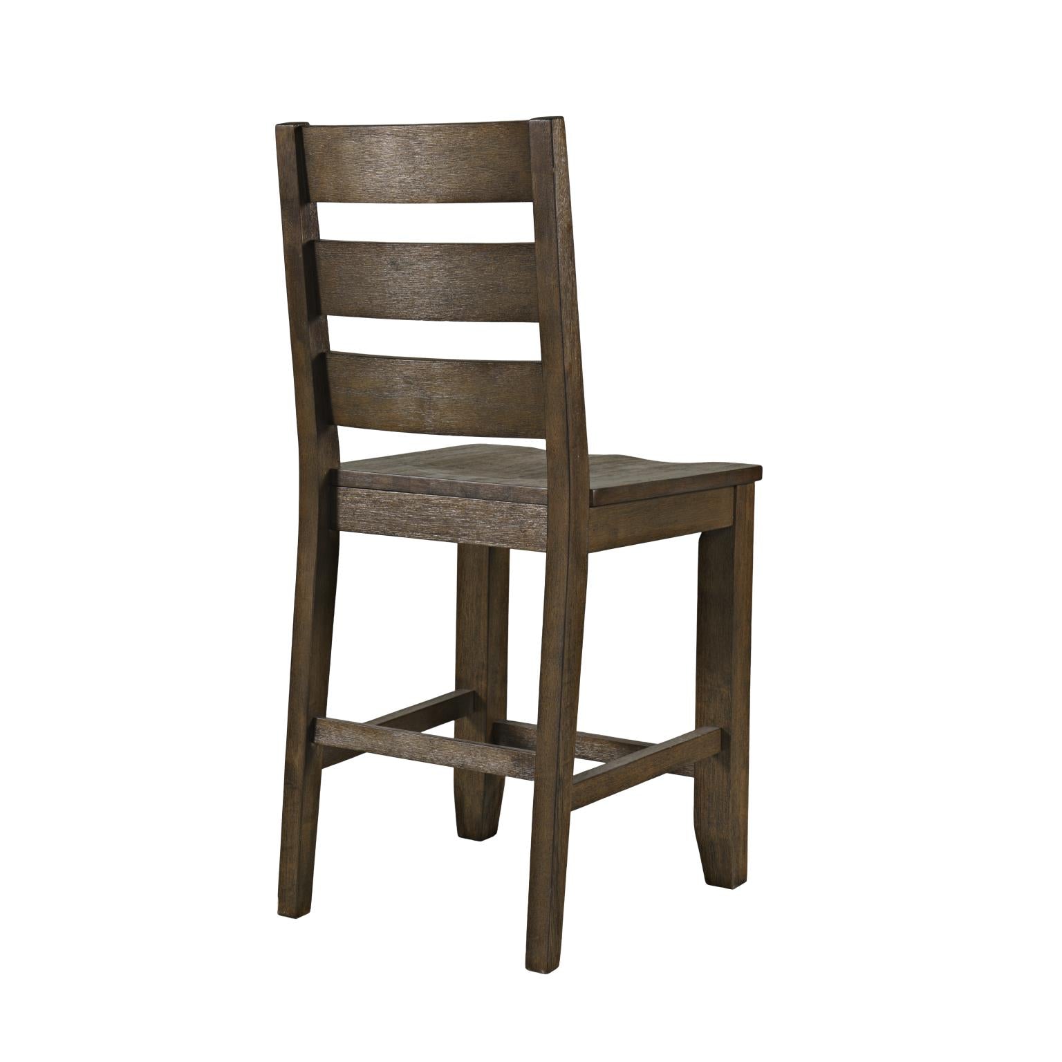 Sierrafina Cortado 72 Counter Dining Table w/ 6 Rung Back Chair - Ornate Home