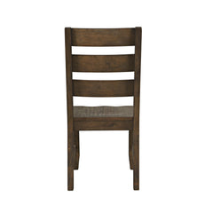Sierrafina Cortado 87 Trestle Dining Table w/ 4 Rung Back Chair - Ornate Home