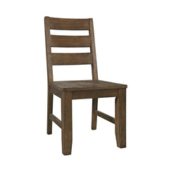 Sierrafina Cortado 87 Trestle Dining Table w/ 4 Rung Back Chair - Ornate Home