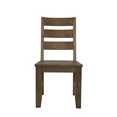 Sierrafina Cortado 87 Trestle Dining Table w/ 4 Rung Back Chair - Ornate Home