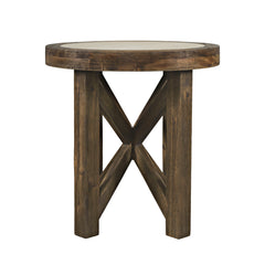 Sierrafina Cortado Round End Table - Ornate Home